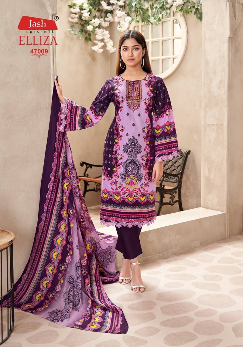 Jash Elliza Vol 47 Cotton Printed Dress Material Collection