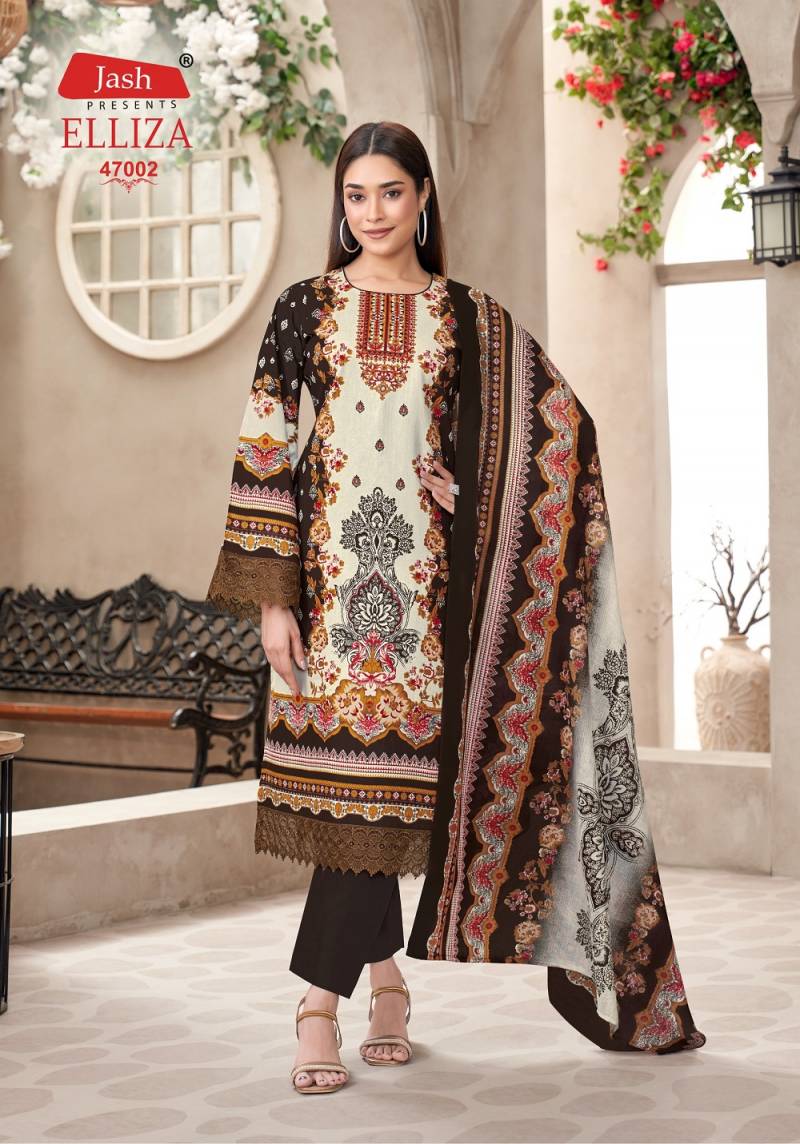 Jash Elliza Vol 47 Cotton Printed Dress Material Collection