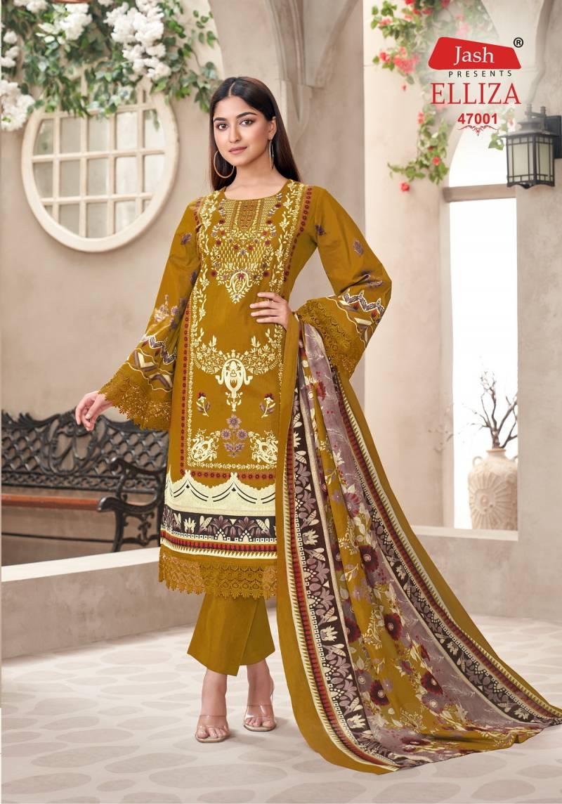 Jash Elliza Vol 47 Cotton Printed Dress Material Collection