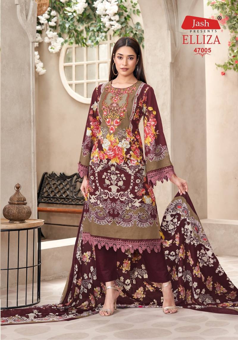 Jash Elliza Vol 47 Cotton Printed Dress Material Collection