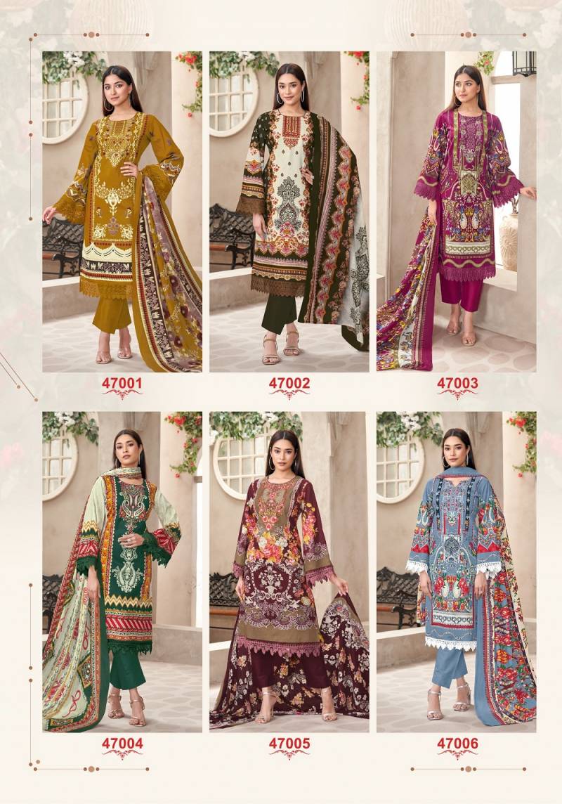 Jash Elliza Vol 47 Cotton Printed Dress Material Collection