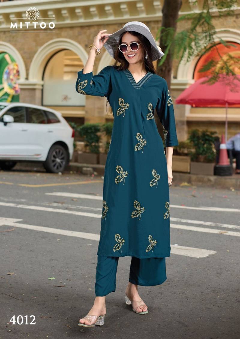 Mittoo Albella Vol 2 Rayon Printed Kurti Bottom With Dupatta