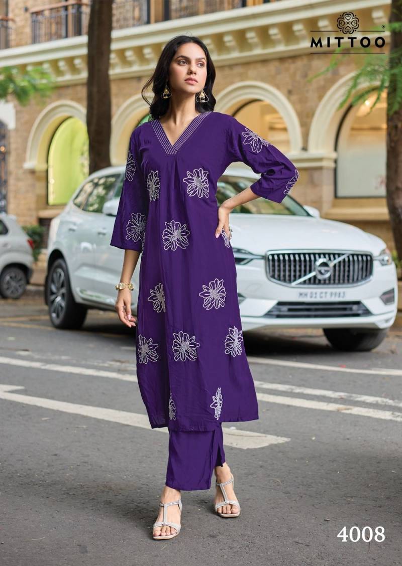 Mittoo Albella Vol 2 Rayon Printed Kurti Bottom With Dupatta