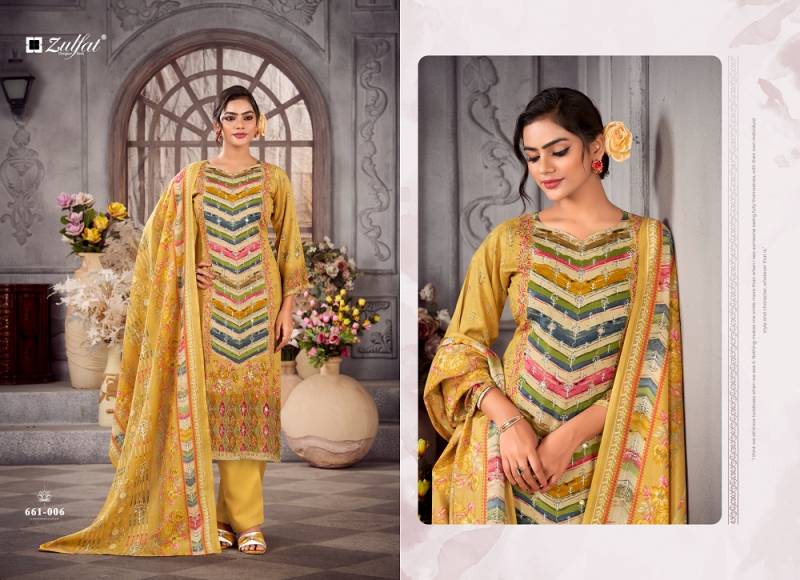 Zulfat Aayat Vol 17 Rayon Digital Printed Dress Material Collection