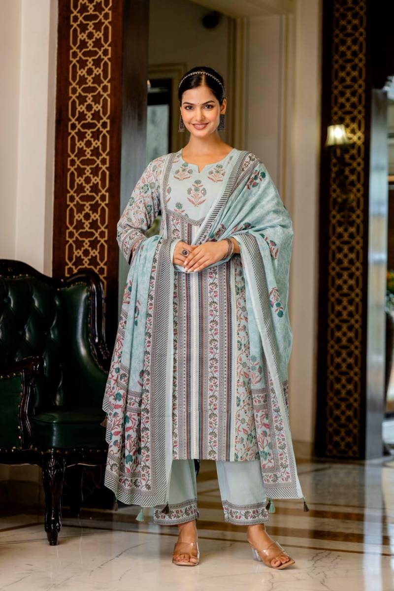 Naisha K 212 Cotton Printed Stylish Readymade Collection