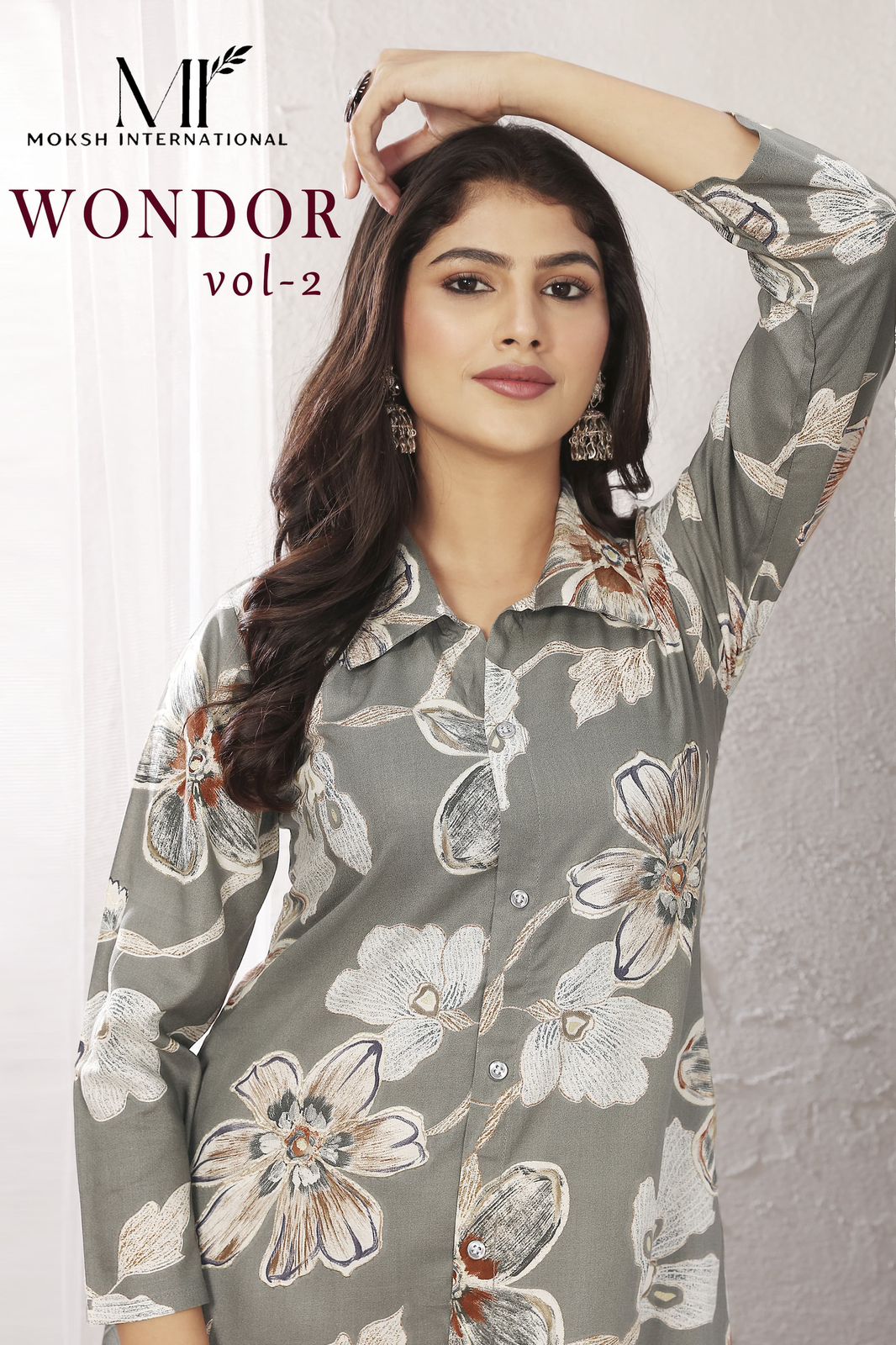 Moksh Wonder Vol 2 Rayon And Chanderi With Pocket Co Ord Set Collection