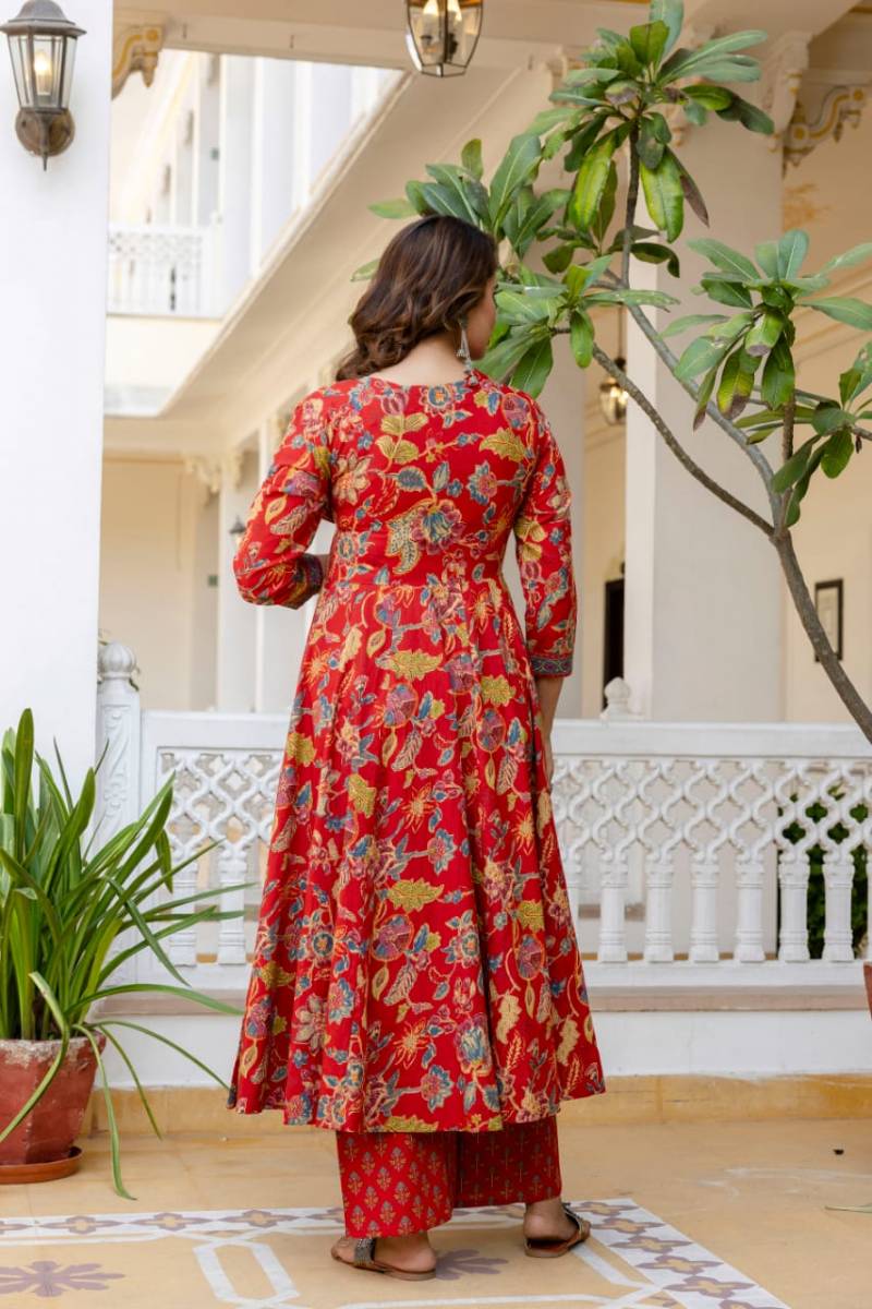 Dhruvi 311 Viscose Printed Flared Kurti Bottom With Dupatta Collection