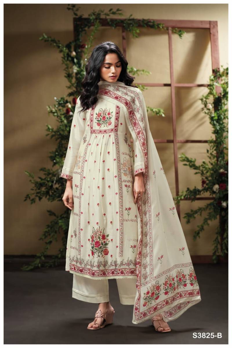 Ganga Melfey Bemberg Silk Salwar Suits Collection