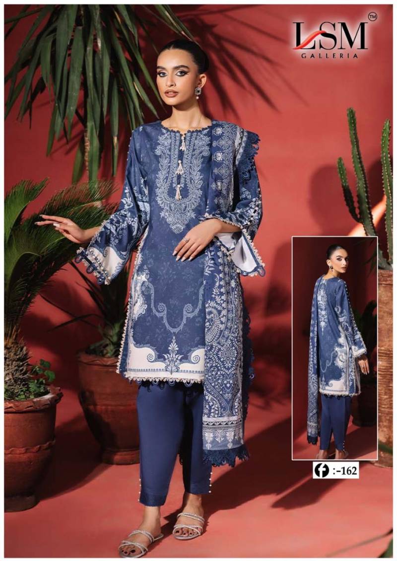 Lsm Firdous Queen Vol 16 Heavy Lawn Cotton Dress Material