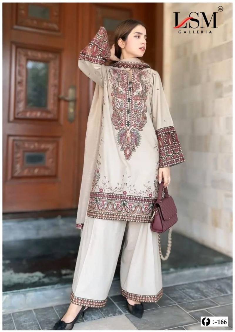 Lsm Firdous Queen Vol 16 Heavy Lawn Cotton Dress Material