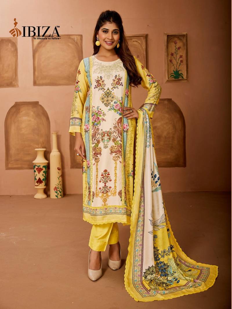 Ibiza Rangrez Bemberg Masleen Printed Suit Collection