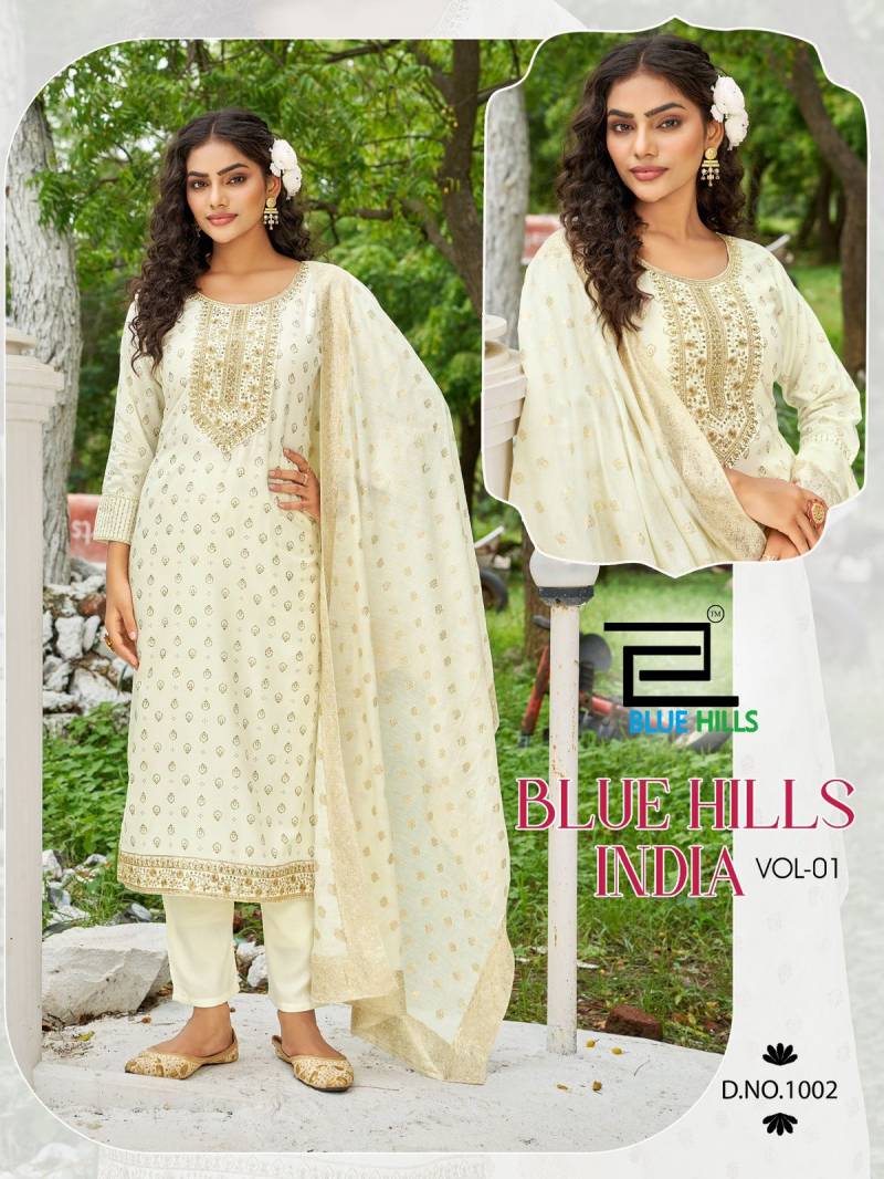 Blue Hills India Vol 1 Combo Rayon Readymade Collection