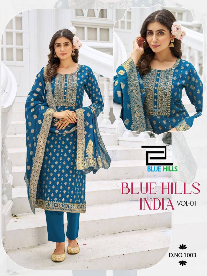 Blue Hills India Vol 1 Combo Rayon Readymade Collection