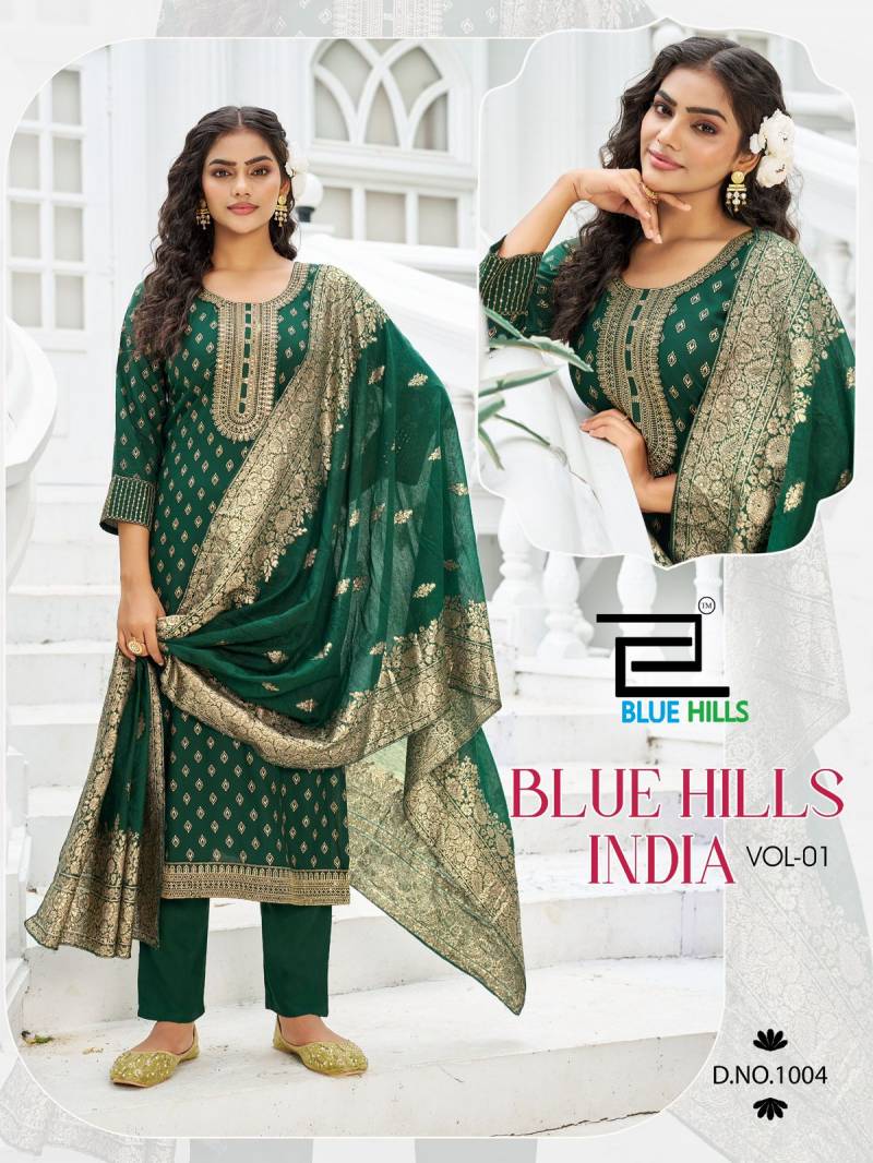 Blue Hills India Vol 1 Combo Rayon Readymade Collection