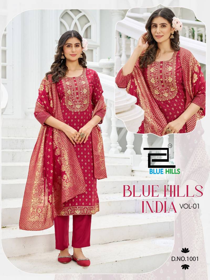 Blue Hills India Vol 1 Combo Rayon Readymade Collection