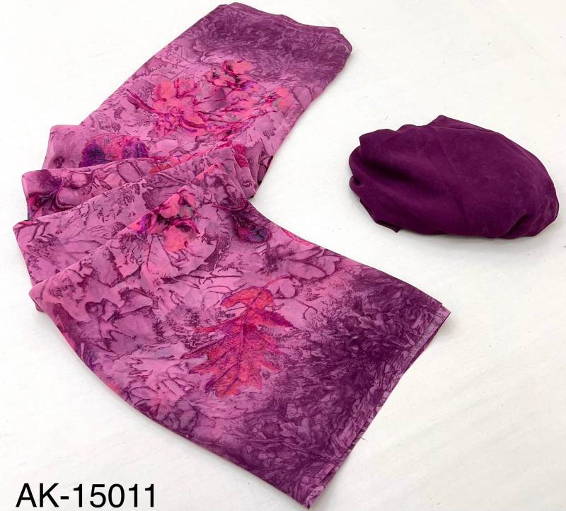 Rajyog Akira-1 Chiffon With Amazing Floral Print Kazari Saree Collection