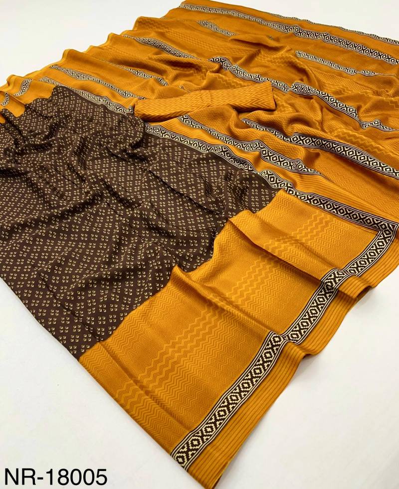 Rajyog Nora 1 Italian Crepe With Beautiful Print Designer Collection