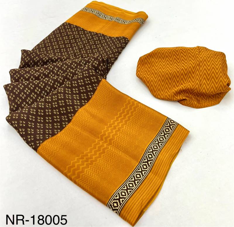 Rajyog Nora 1 Italian Crepe With Beautiful Print Designer Collection