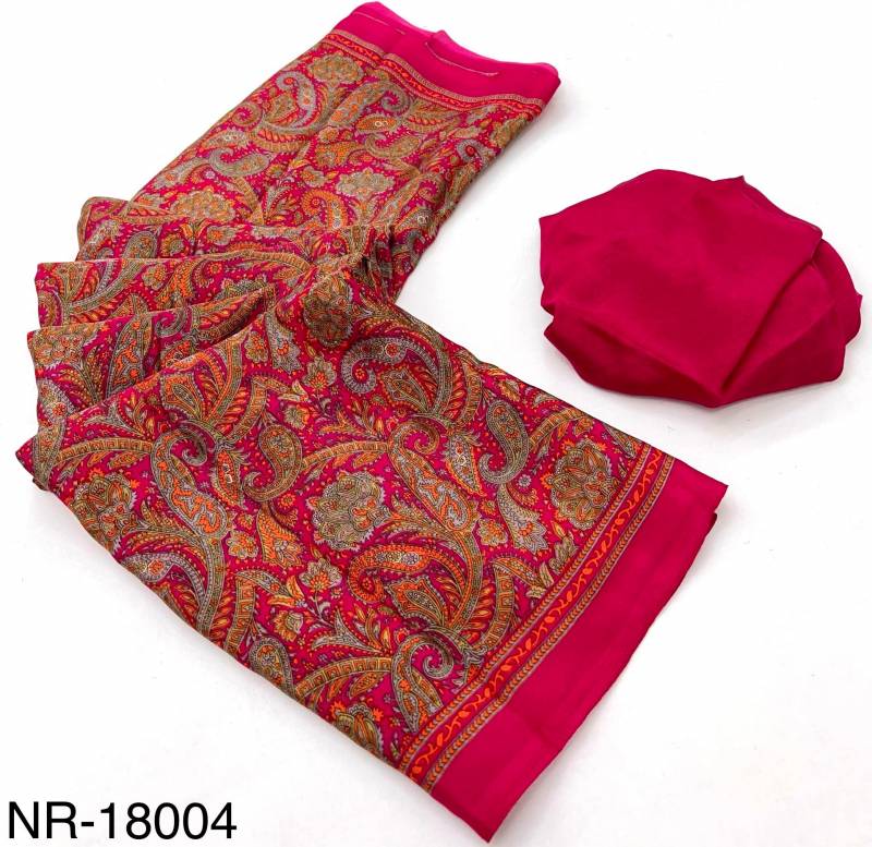 Rajyog Nora 1 Italian Crepe With Beautiful Print Designer Collection