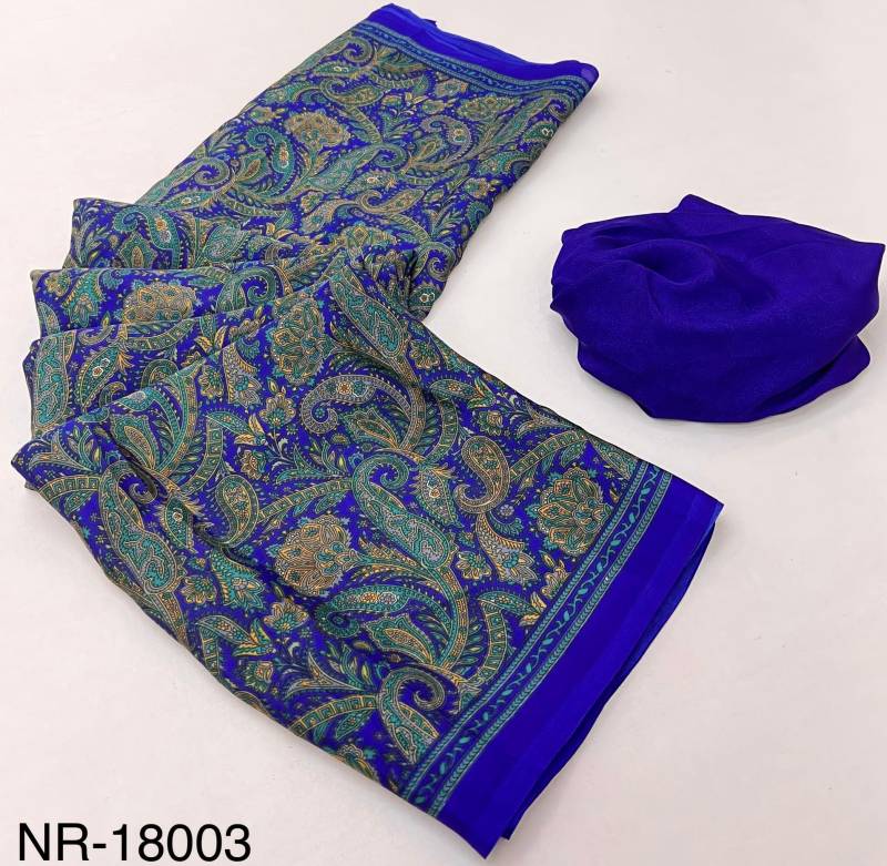 Rajyog Nora 1 Italian Crepe With Beautiful Print Designer Collection