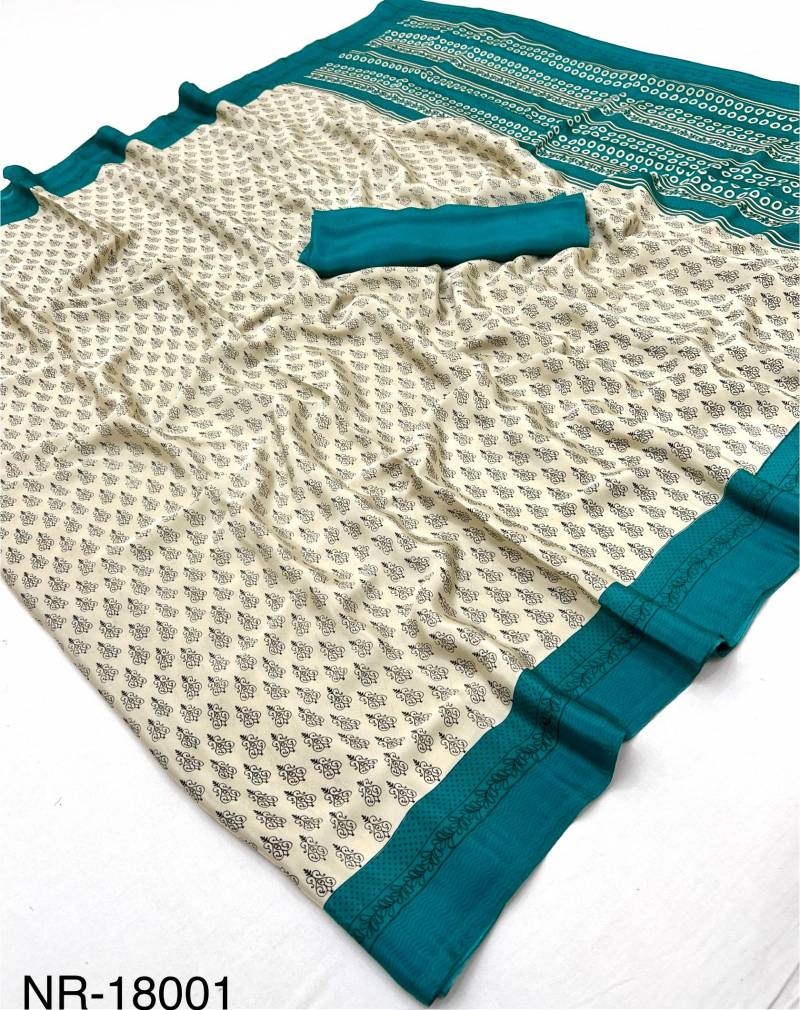 Rajyog Nora 1 Italian Crepe With Beautiful Print Designer Collection