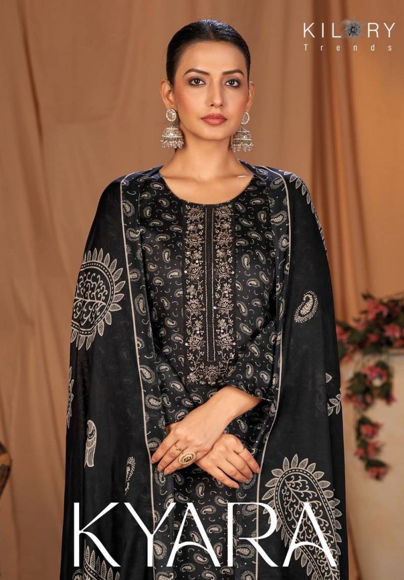 Kilory Kyara Designer Jam Silk Printed Salwar Suit Collection