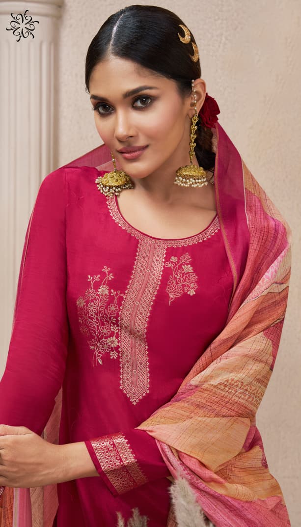 Vinay Kuleesh Navya Vol 6 Self Weaved Viscose And Jacquard Rich Texture Suit