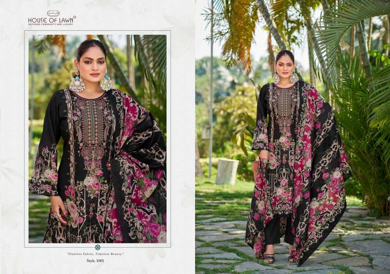 House Of Lawn Nayra Vol 2 Cotton Digital Printed Dress Material