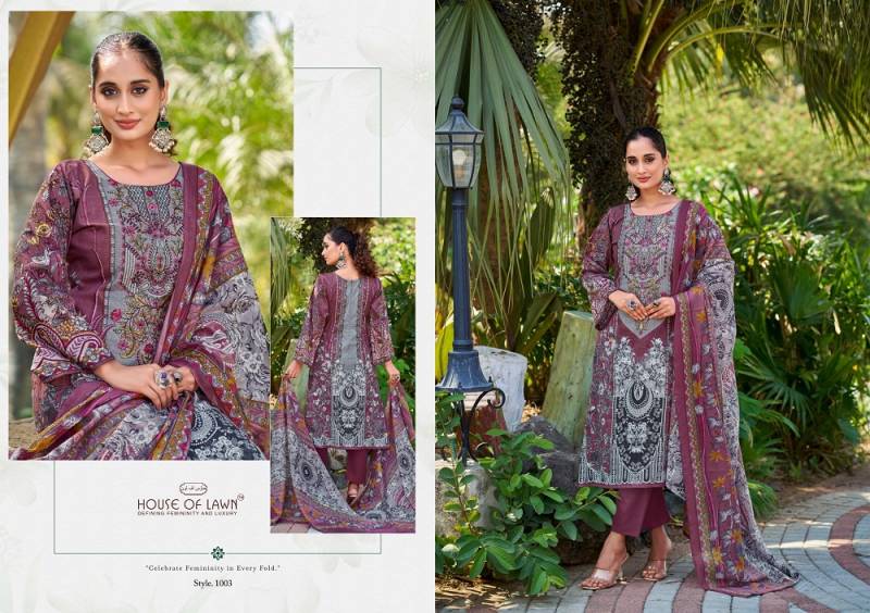 House Of Lawn Nayra Vol 2 Cotton Digital Printed Dress Material