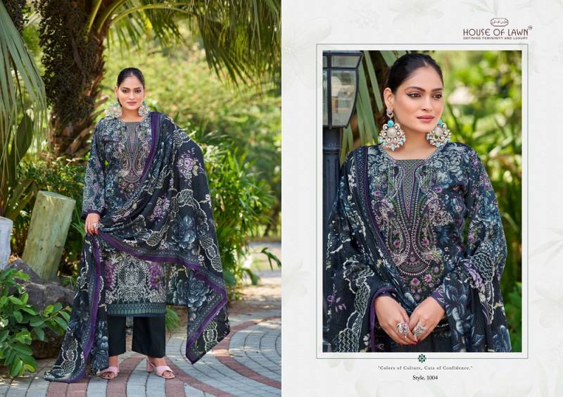 House Of Lawn Nayra Vol 2 Cotton Digital Printed Dress Material