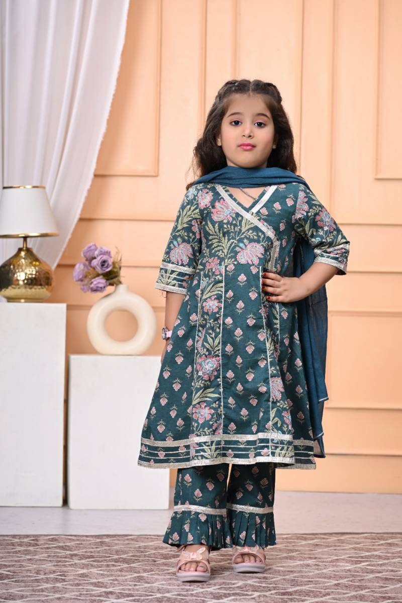 Naisha K 06 Cotton Printed Kids Wear Collection