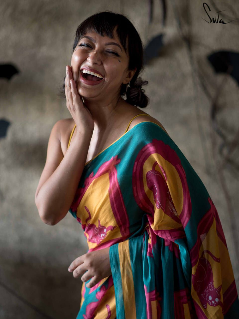 Lekha CF 132 Lilen Cotton Printed Saree Collection