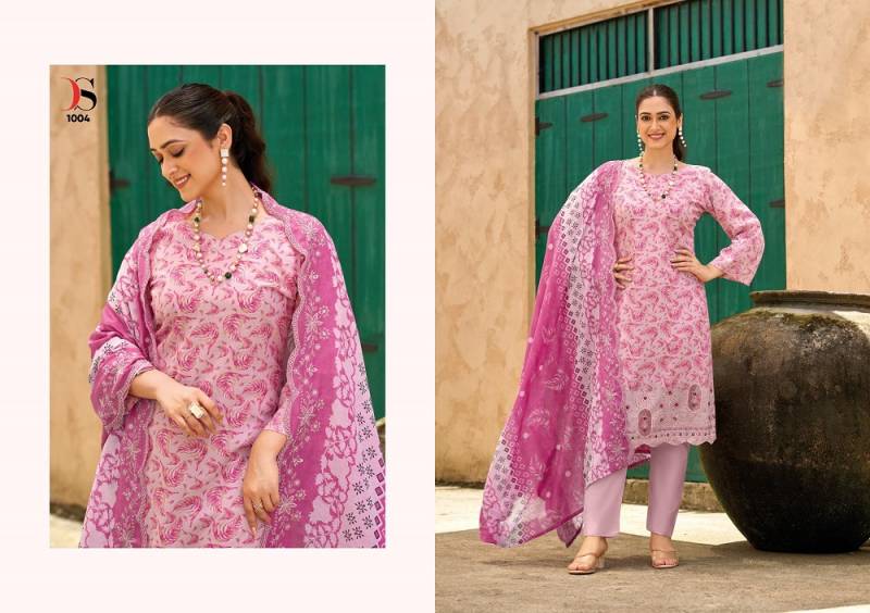Deepsy Bin Saeed Mini Cotton Dupatta Pakistani Suit