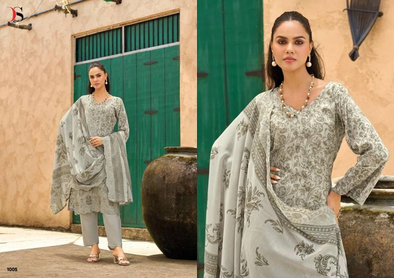 Deepsy Bin Saeed Mini Cotton Dupatta Pakistani Suit