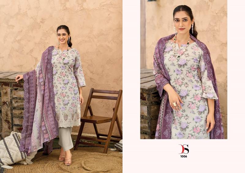 Deepsy Bin Saeed Mini Cotton Dupatta Pakistani Suit