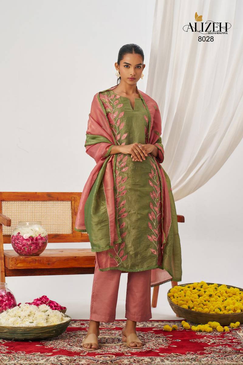 Alizeh Phool Fancy Crush Designer Salwar Kameez