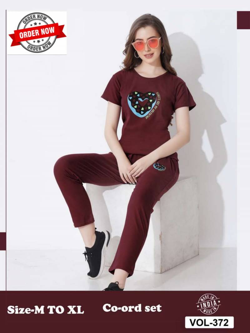 Summer Special Vol Dn 372 Hosiery Cord Night Suits Collection