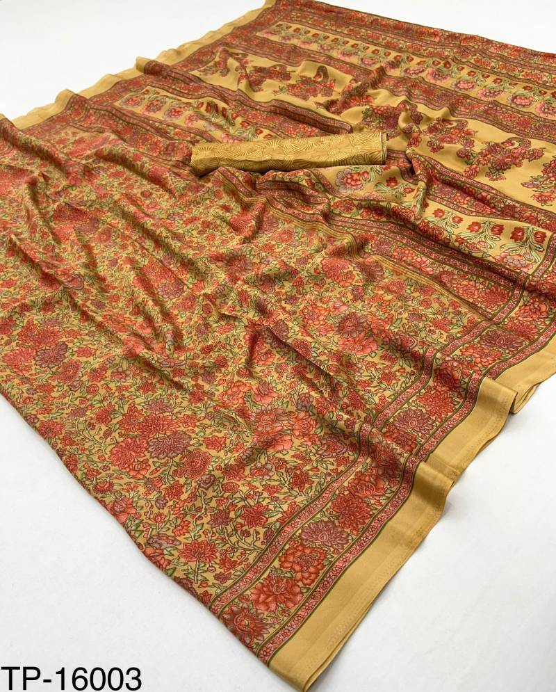 Rajyoy Trupti Vol 3 Italian Crepe Printed Designer Saree Collection