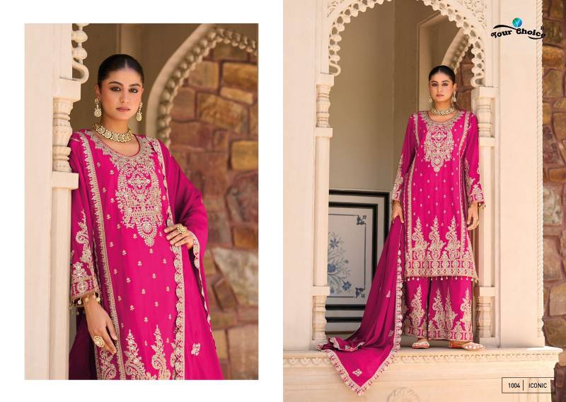 Your Choice Iconic Designer Chinon Salwar Suit Collection
