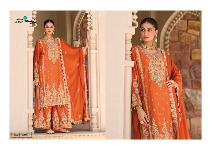 Your Choice Iconic Designer Chinon Salwar Suit Collection