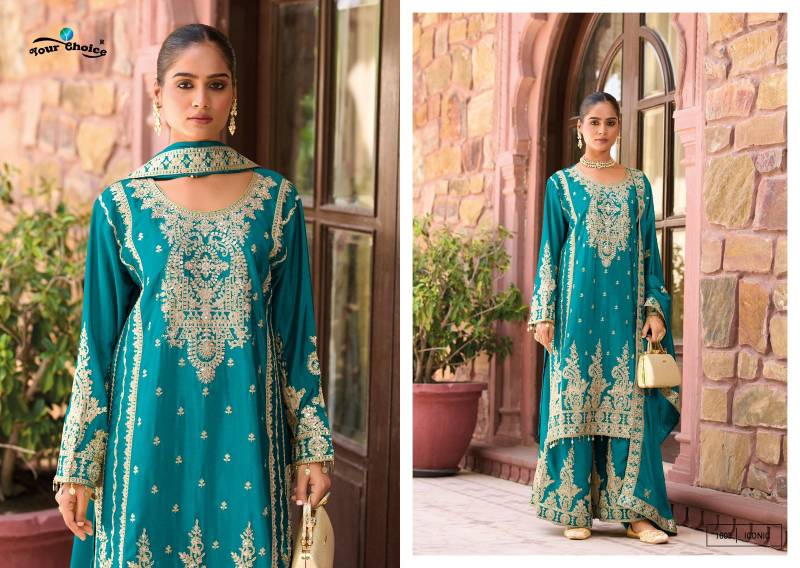 Your Choice Iconic Designer Chinon Salwar Suit Collection