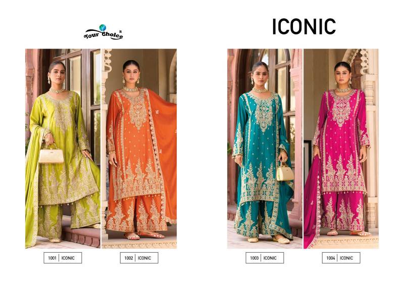 Your Choice Iconic Designer Chinon Salwar Suit Collection