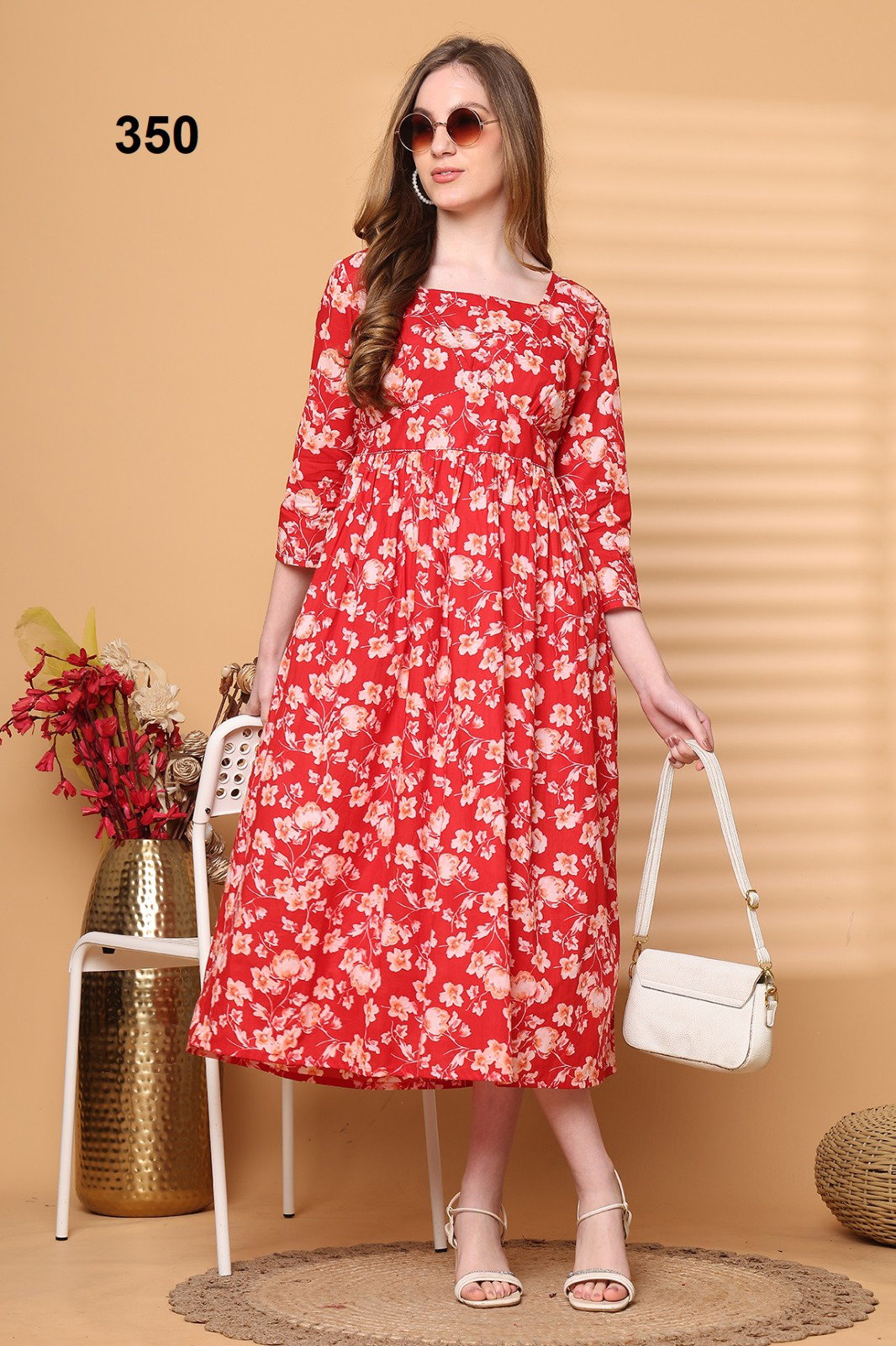 Lekha Nandini Cotton Printed Kurti Collection