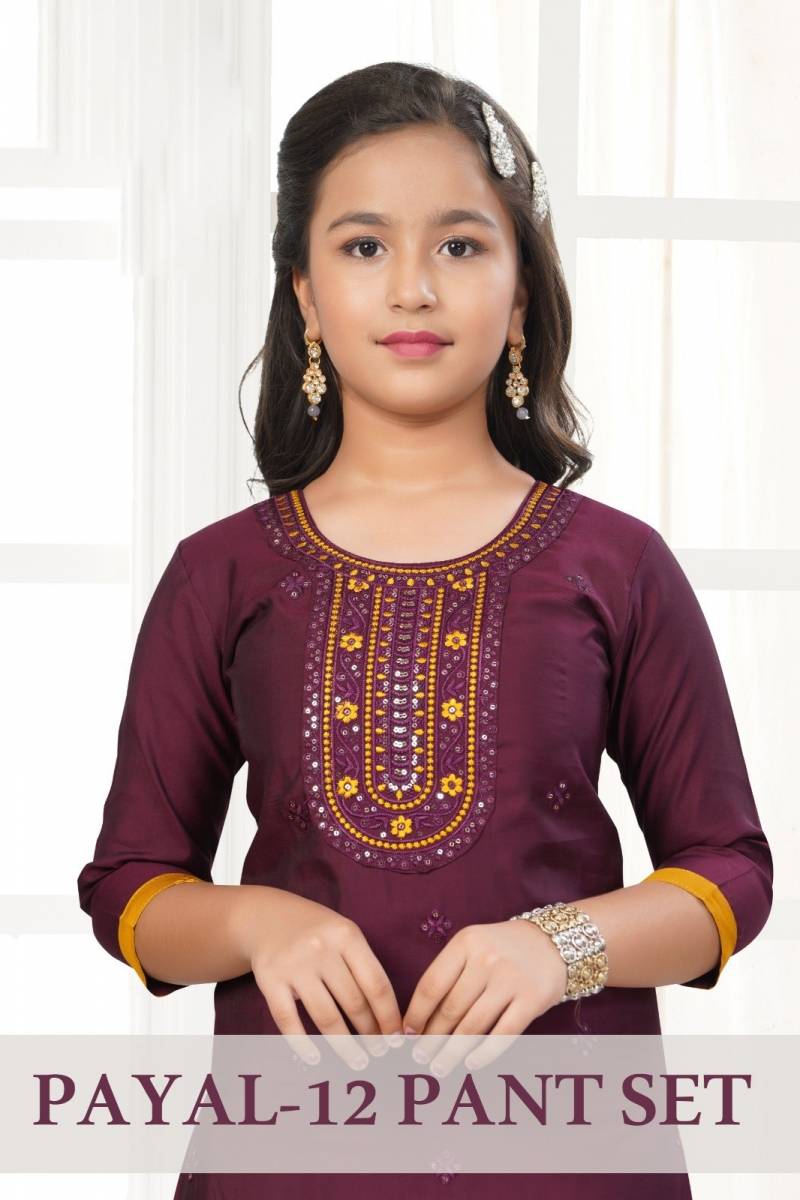 Payal 12 Pant Set Roman Silk Readymade Collection
