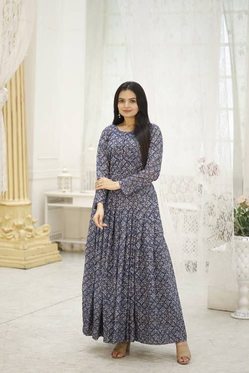 Aayaa Vol 19 Designer Georgette Readymade Gown Collection