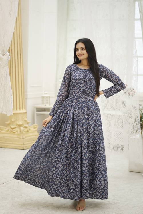 Aayaa Vol 19 Designer Georgette Readymade Gown Collection