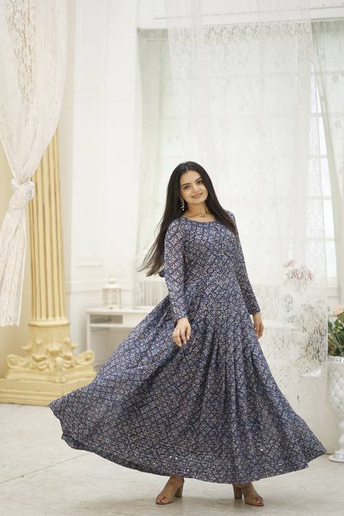 Aayaa Vol 19 Designer Georgette Readymade Gown Collection