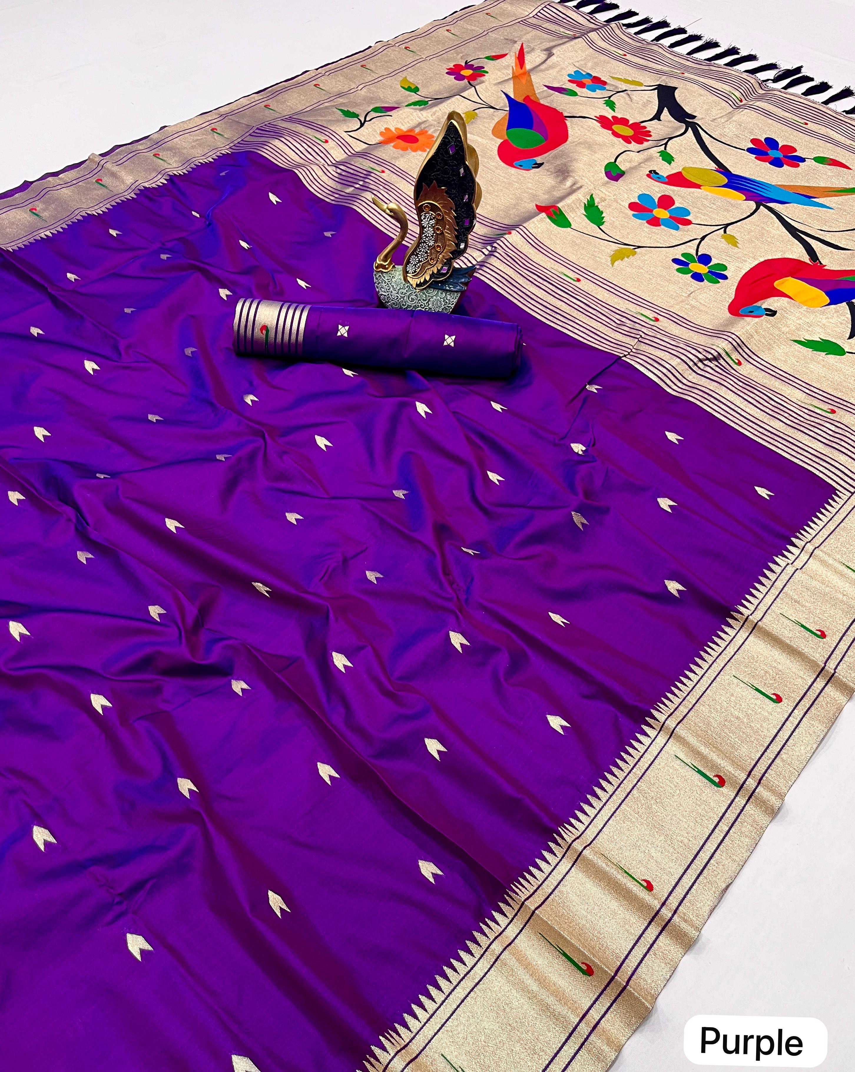 Lekha MN Karma Paithani Vol 6 Pethani Silk Saree Collection