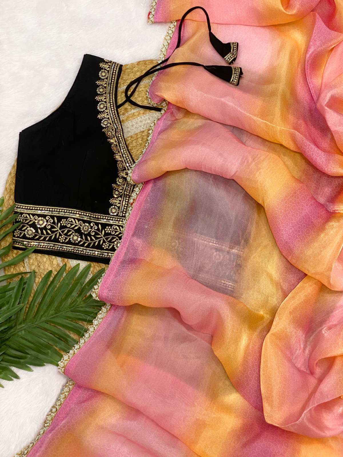 Aab Rajdwari 2 Vichita Silk With Art Silk Jacquard Border Saree