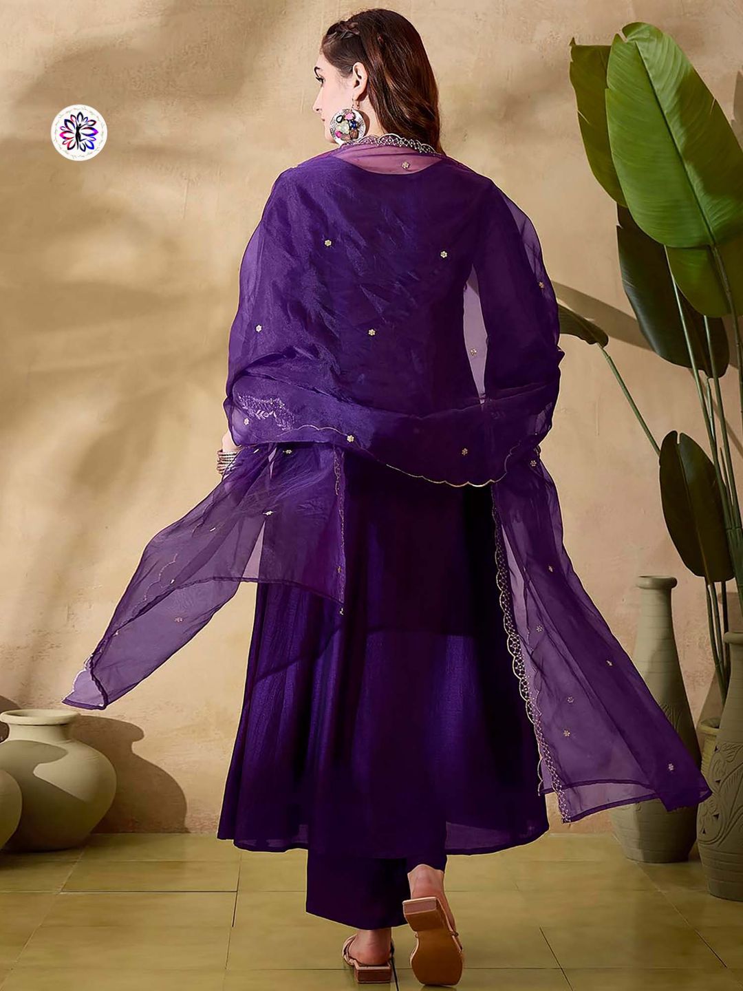 Lekha KL 5026 Chinon Kurti Bottom With Dupatta